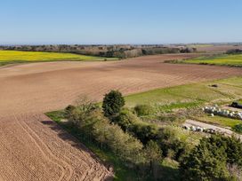 A view of agricultural land and fields at Bewholme in Skipsea