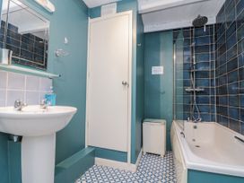 A bathroom with a sink and bathtub at Shelstone in Whitby