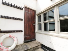 An outdoor area with a door and window at Shelstone in Whitby