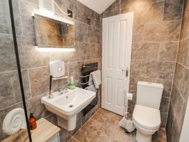 A bathroom with sink and toilet at High Cross in Keswick