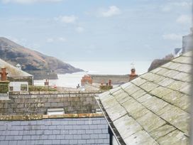 A coastal view from rooftops at Church Hill House in Port Isaac