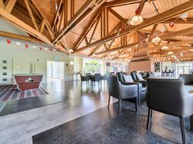An event space with a pool table and seating area at Jubilee First-floor Double Bedroom Penrith