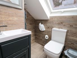 A bathroom with a sink and toilet at Lawnswood