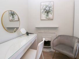 An office with a desk and a chair at Rocklands in Shap