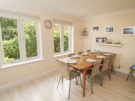 A dining room with a table and chairs at The Shipwrights in Whitby
