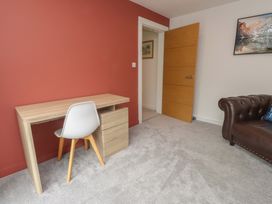 An office with a desk and chair at 70 Deganwy Road in Deganwy