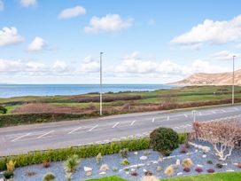 View of the ocean and landscape from 70 Deganwy Road in Deganwy
