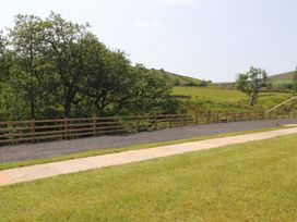 A scenic view of trees and hills at Barley near Nelson