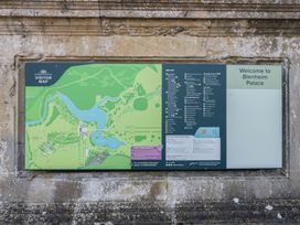 A visitor map at Blenheim Palace in Kidlington