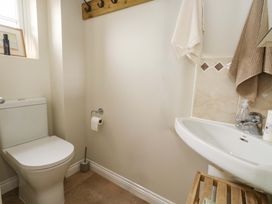 A bathroom with a sink and toilet at 31 Bull Lane in Dorchester