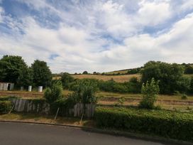 A view of trees and railway tracks at 31 Bull Lane Dorchester