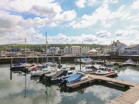 A marina with boats at Quayside Apartments Whitehaven