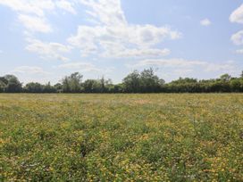 A field with flowers and trees in the background at 1 Bed Sleeps 2, Shared Bathroom, Monewden near Otley, Suffolk
