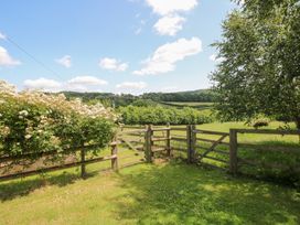 A gate leading to a field at Uplands Cottage in Ledbury