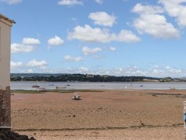 A view of boats near the shore at Jams in Lympstone