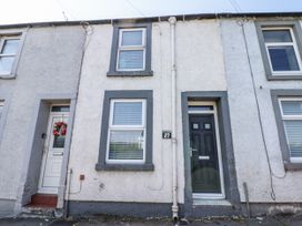 Exterior of a house with entrance doors and windows at Keekle Terrace in Cleator Moor