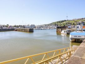 A harbor with boats at Keekle Terrace in Cleator Moor