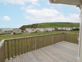 A view from a deck of mobile homes near the sea at Sandpiper St Bees