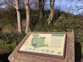 An information board about Ham Hill Country Park in Ham Hill Stoke-Sub-Hamdon, Somerset