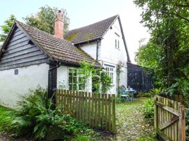A house with a garden and furniture at The Smithy Lucton near Mortimers Cross