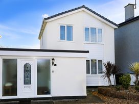 A house with a front door and windows at Penrhos Walks in Holyhead