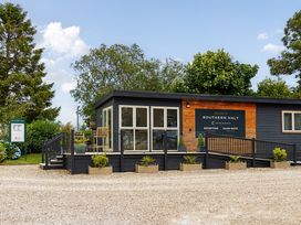 A sales suite exterior at Southern Halt in Dobwalls