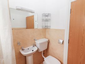 A bathroom with a sink and toilet at 1 Windermere in Kinvarra