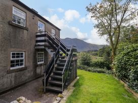 An outdoor view of stairs leading to a building at Buckbarrow in Seascale