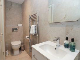 A bathroom with a sink and toilet at The Boundary in Windermere