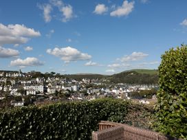 A view of town and river with hills in the background at 36 Crowthers Hill, Dartmouth