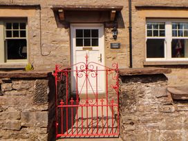 A gate and door at East View in Kirkby Stephen