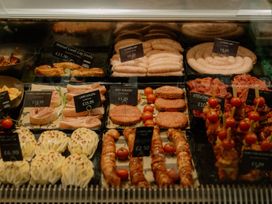 A selection of meats and sausages at Brayton in Aspatria