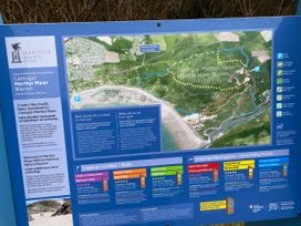 A map of Cwningar Merthyr Mawr Warren at Merthyr Mawr Estate