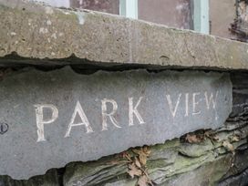 A sign reading PARK VIEW at Park View in Ambleside