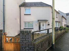 A house with front door and garden at 9 Ffordd Donaldson Swansea