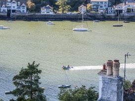 A view of water with boats and houses at Fastnet at Nonsuch House, Dartmouth