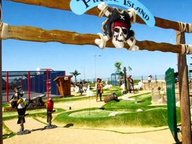 A mini golf course with pirate theme at Lyons Robin Hood - Holiday Accommodation 20871 Rhyl