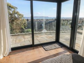 A room with a view of the sea and countryside at Awelfryn