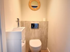 A bathroom with a sink and toilet at proposed 3 bed apartment in Lyme Regis