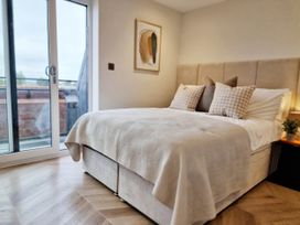 A bedroom with a bed and window at the property located in 