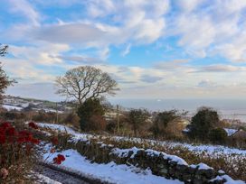 A scenic view featuring a tree and snow at Cheyne Cottage in Fylingthorpe