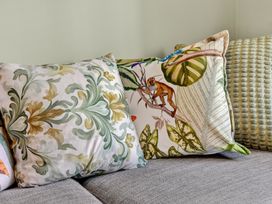 Cushions on a sofa at Windsor House in York