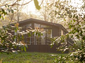 A cabin surrounded by trees at Argel in Praze-An-Beeble