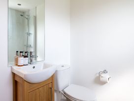 A bathroom with a sink and toilet at Greystone in Great Ayton