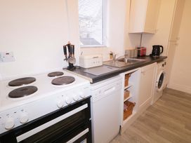 A kitchen with appliances at San Antonio in Dungloe, County Donegal