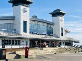 The entrance of Felixstowe Pier featuring fish and chips and ice cream at 11 Langer Road, Felixstowe