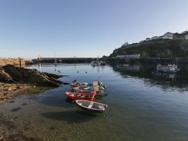 Boats in the water at a harbor at Orchard View in St. Austell