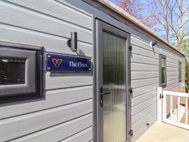 An exterior view of a property entrance at The Pines in Delamere