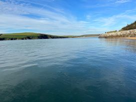 A view of water and hills at Pityme-Not in Wadebridge