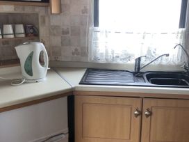 A kitchen with a kettle and sink at Gannet 19 (G19) Bridlington